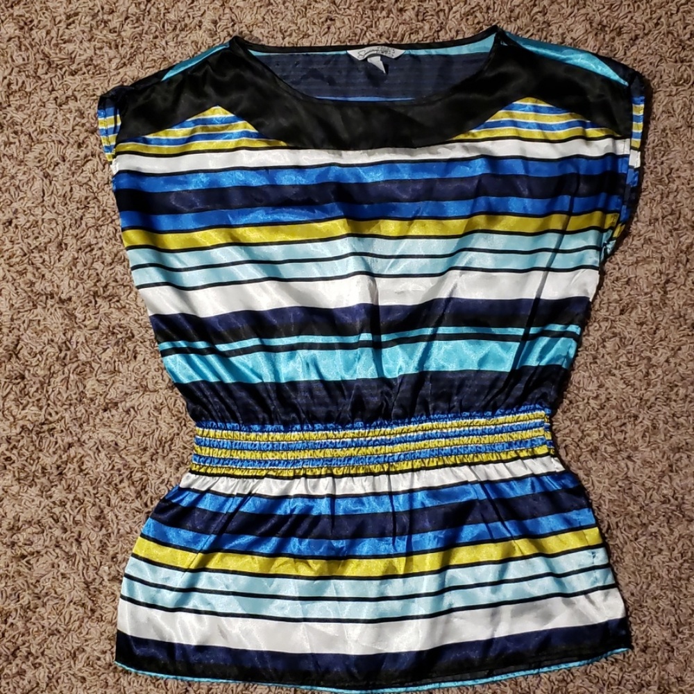 Speechless Striped Blouse